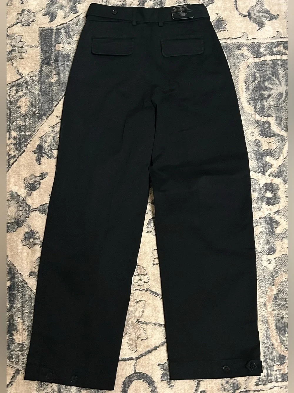 Banana Republic Ultra High Rise Authentic Chino Pants - Black